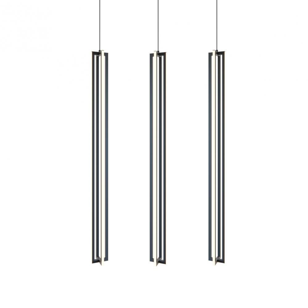 Cass 3 Light Large Linear Pendant