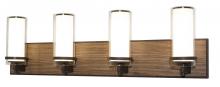 AFX Lighting, Inc. RNV30082400L30D1RB - Arden 4 Light LED Vanity