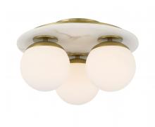 Minka-Lavery 1206-695 - 3 LIGHT SEMI FLUSH MOUNT