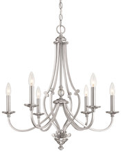 Minka-Lavery 3336-84 - 6 LIGHT CHANDELIER