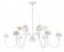 Minka-Lavery 5908-655 - 12 LIGHT TWO TIER CHANDELIER