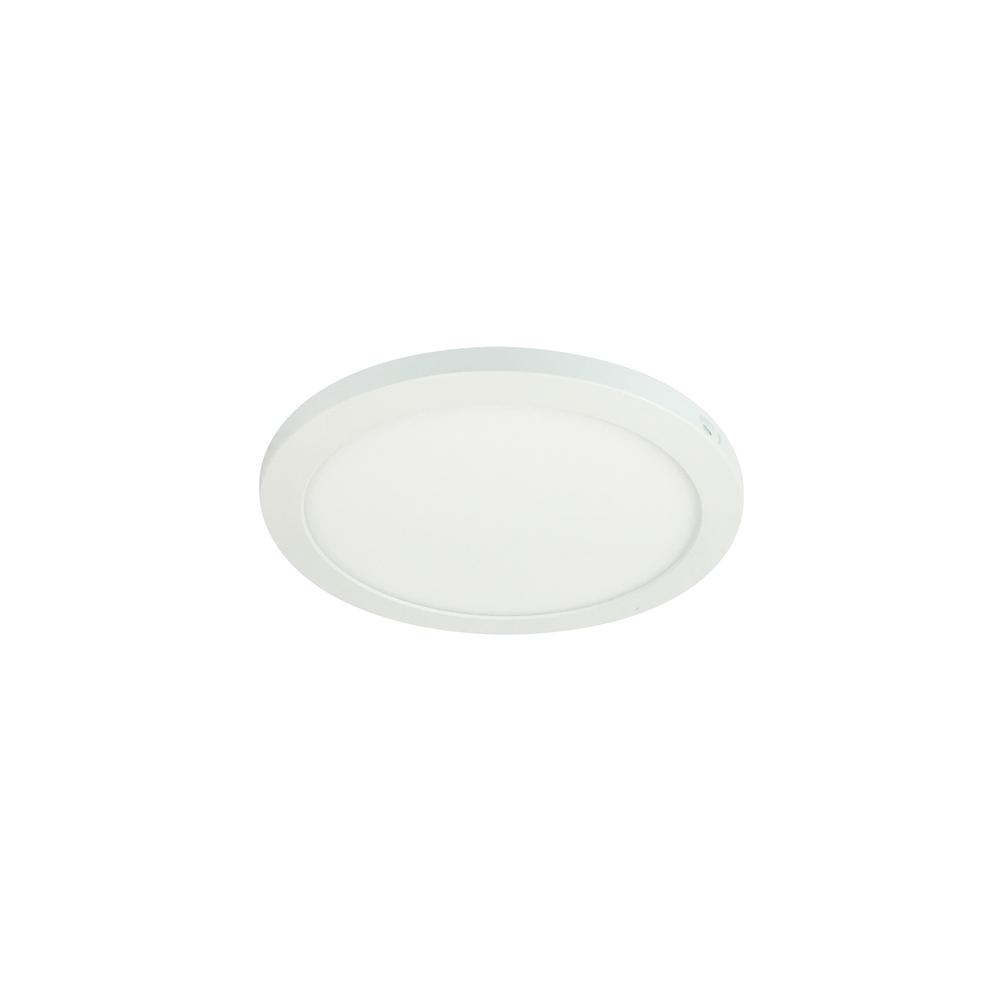 8" ELO Surface Mounted LED, 1100lm / 18W, 3000K, 80+ CRI, 120V Triac/ELV Dimming, White