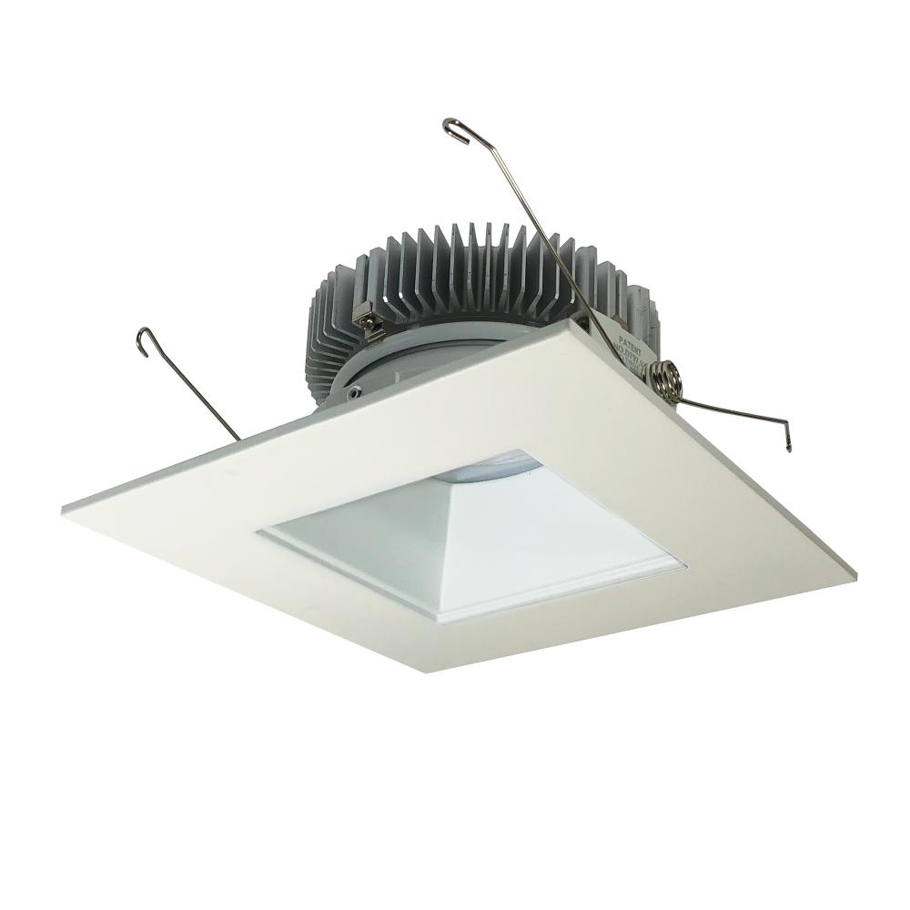 6" Cobalt Dedicated High Lumen Square/Square, 1500lm, 3500K, Matte Powder White