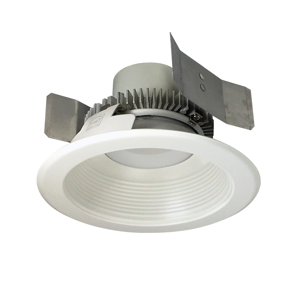 5" Cobalt Click LED Retrofit, Baffle, 1000lm / 12W, 3500K, White Baffle / White Flange