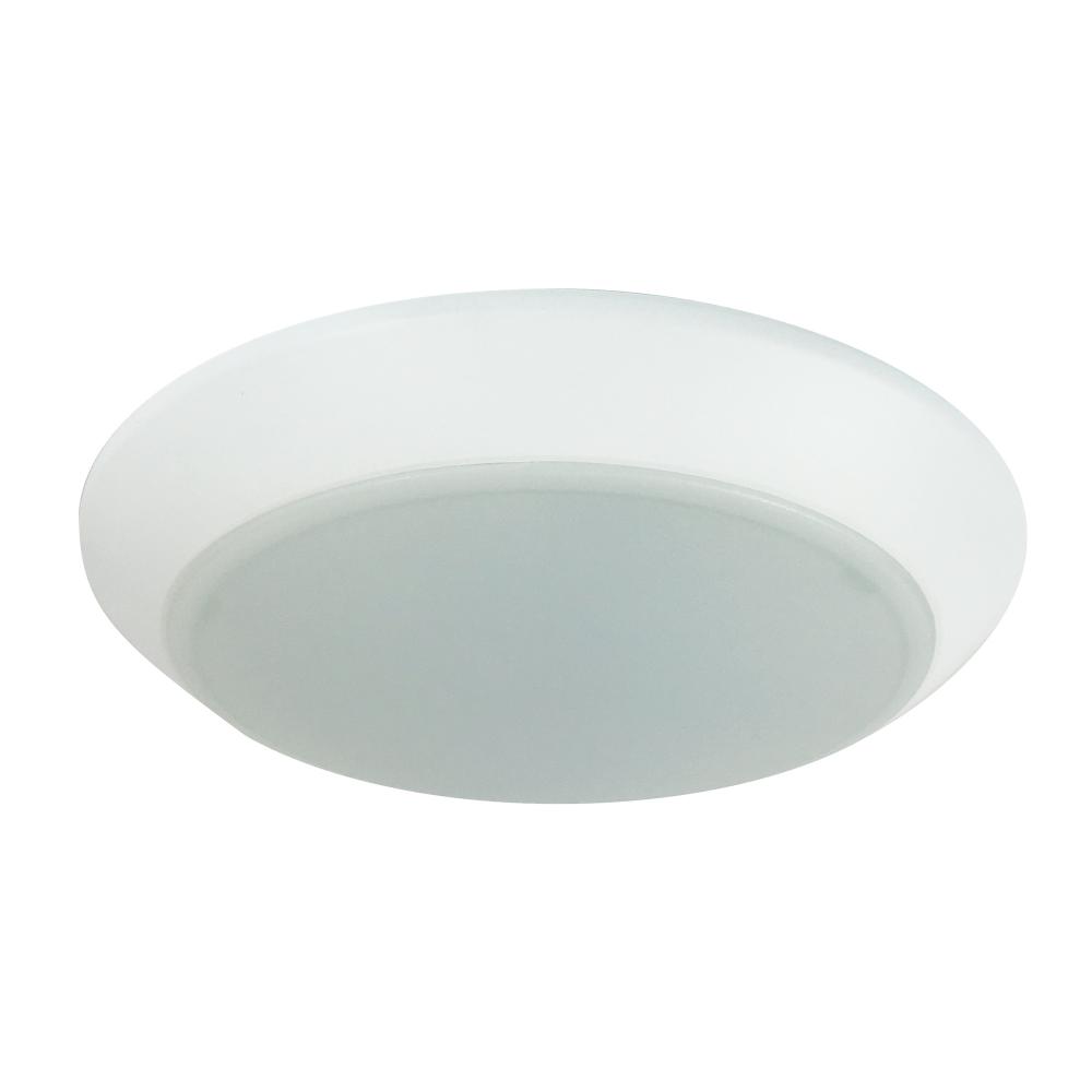 8" AC Opal LED Surface Mount, 2150lm / 32W, 4000K, White finish