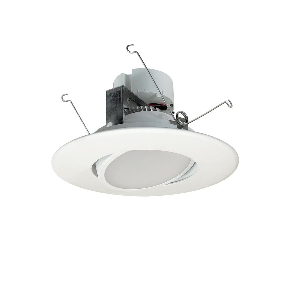 5"/6" Onyx LED Adjustable Retrofit, 800lm / 12.5W, 4000K, White finish