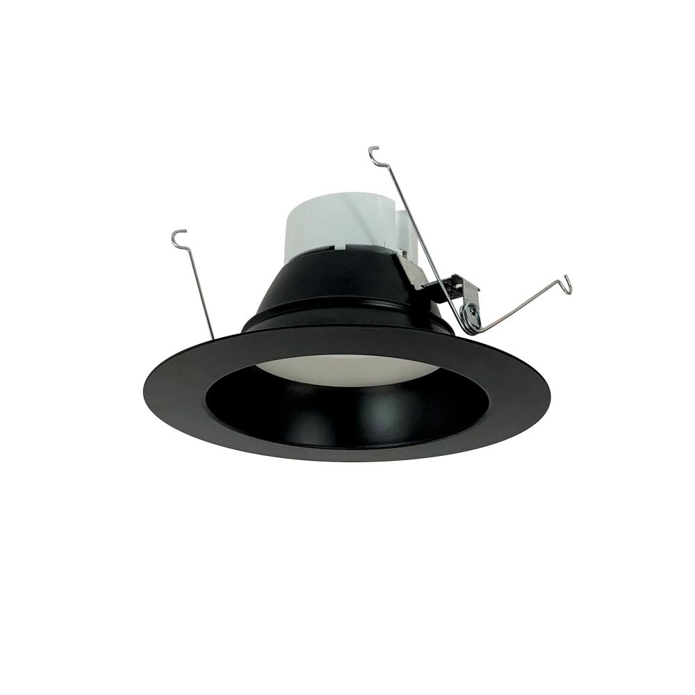 5"/6" Onyx TW Retrofit Reflector, 1100lm / 15.5W, Selectable CCT, Black finish