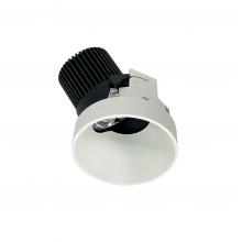 Nora NIO-4RTSLA30QWW - 4" Iolite LED Round Trimless Adjustable Slot, 10-Degree Optic, 800lm / 12W, 3000K, White