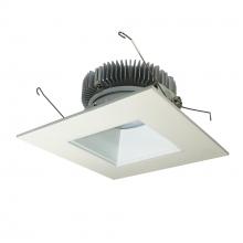 Nora NLCB2-6561535MPW - 6" Cobalt Dedicated High Lumen Square/Square, 1500lm, 3500K, Matte Powder White