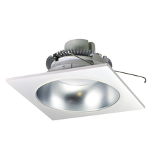 Nora NLCBC2-65340DW/10LE4 - 6" Cobalt Click LED Retrofit, Square Reflector with Round Aperture, 1000lm / 12W, 4000K,