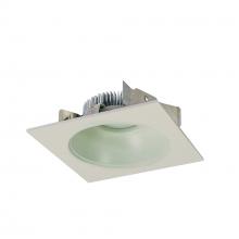  NLCBS-4538527WW - 4" Cobalt Shallow High Lumen LED Trim, Square/Round Reflector, 850lm, 2700K, White