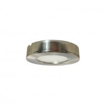 Nora NMP2-LED35BN - 24V Josh LED Puck Light, 300lm / 3500K, Brushed Nickel Finish