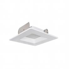 Nora NOXAC-43630WW/HL - 4" AC Onyx Square LED Retrofit Reflector, 1000lm / 14.5W, 3000K, White Finish