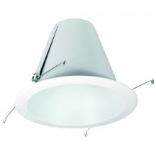 Nora NTM-710WAL - 6" Air-Tight Aluminum Cone Reflector, White