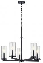 Kichler 43999BK - Chandelier 5Lt