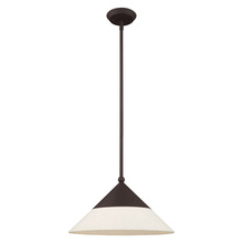 Livex Lighting 40717-07 - 1 Lt Bronze Mini Pendant