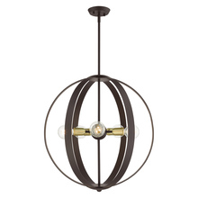 Livex Lighting 46416-07 - 5 Lt Bronze Chandelier