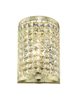 Livex Lighting 50571-28 - 1 Light Winter Gold Wall Sconce