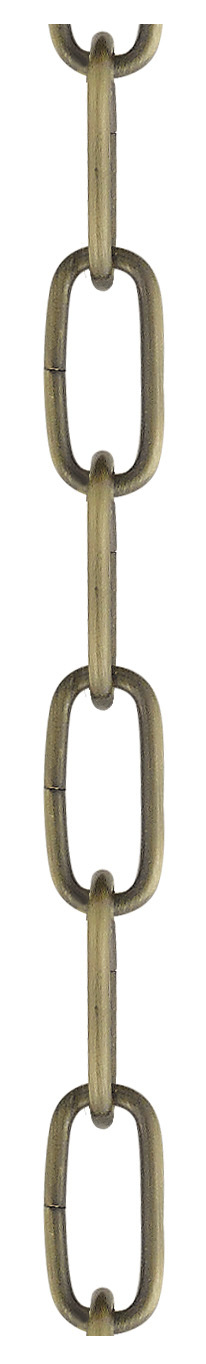 Livex Lighting 56139-01 - Antique Brass Heavy Duty Decorative Chain