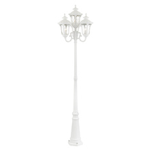 Livex Lighting 7869-13 - 4 Lt Textured White Outdoor Post Light