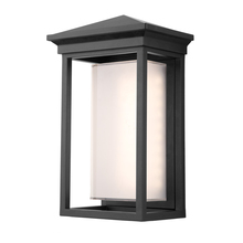 Artcraft AC9131BK - Overbrook 1-Light Outdoor Wall Light