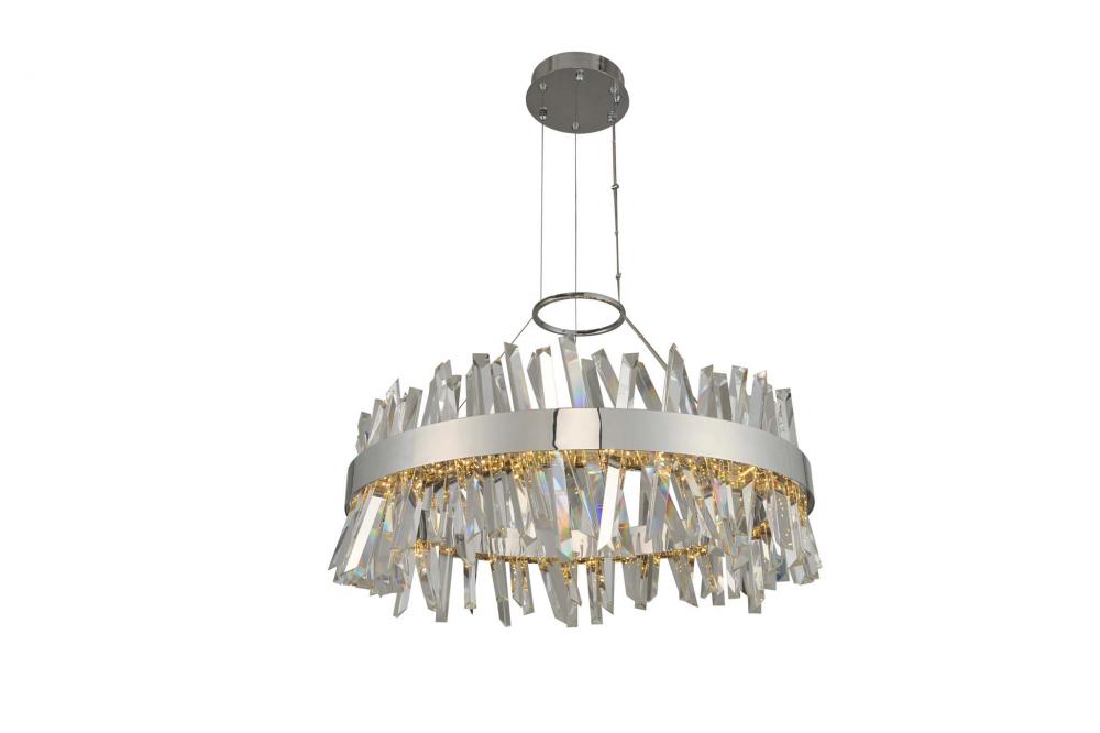 Glacier 32 Inch Round LED Pendant