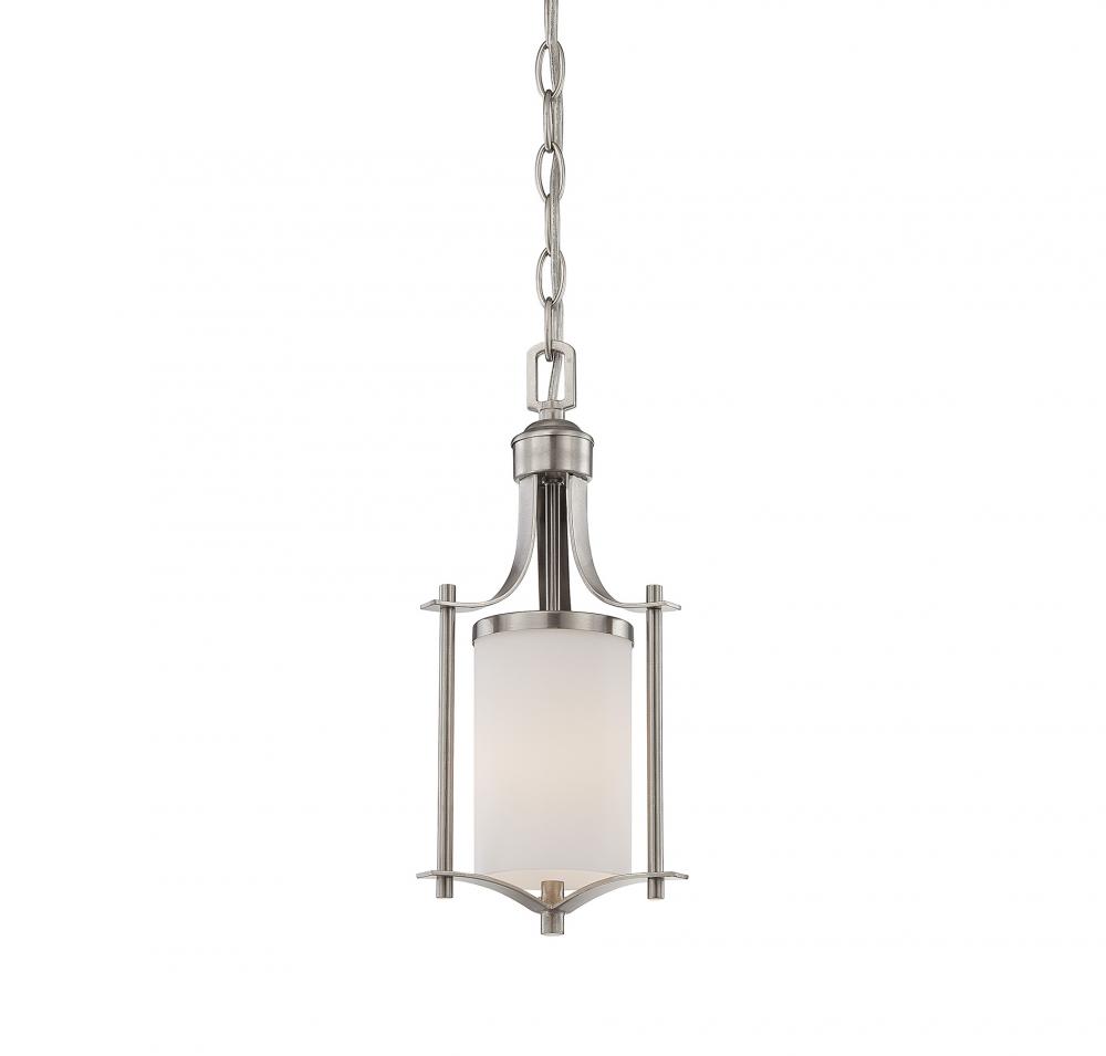 Colton 1 LT Mini-Pendant in Satin Nickel