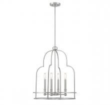 Savoy House 3-6612-4-SN - Diplomat 4-Light Pendant in Satin Nickel