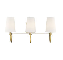 Savoy House 8-2542-3-322 - Cameron 3-Light Bathroom Vanity Light in Warm Brass