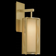 Hammerton IDB0019-11-GB-F-E2 - Uptown Mesh Indoor Sconce