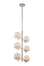 Kalco 513551PN - Everett Medium Foyer (2+2+2 Light)