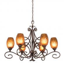 Kalco 5534AC/1339 - Amelie 6 Light Chandelier