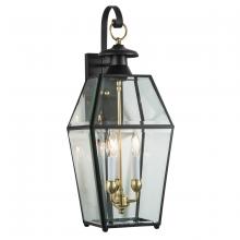 Norwell 1067-BL-BE - Olde Colony Outdoor Wall Light - Black