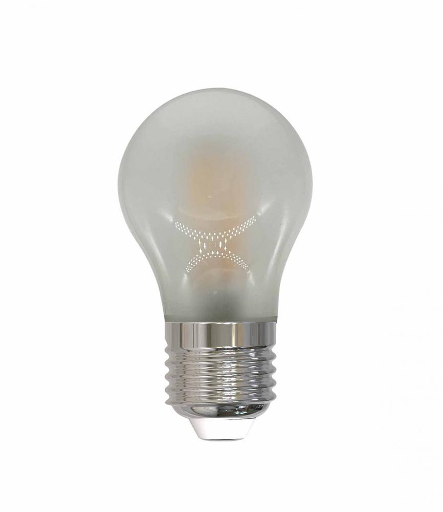 3.23" M.O.L. Frost LED A15, E26, 4W, Dimmable, 3000K