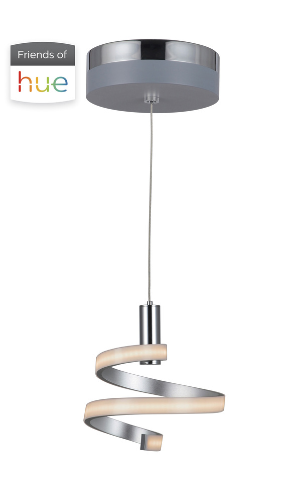 LED Pendant w/integrated hue technology