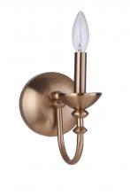 Craftmade 53761-SB - Marlowe 1 Light Wall Sconce in Satin Brass