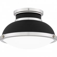 Quoizel QFL6184MBK - Quoizel Flush Mount