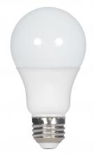 Satco Products Inc. S8480 - 10 Watt; A19 LED; Frosted; 4000K Medium base; 120 Volt