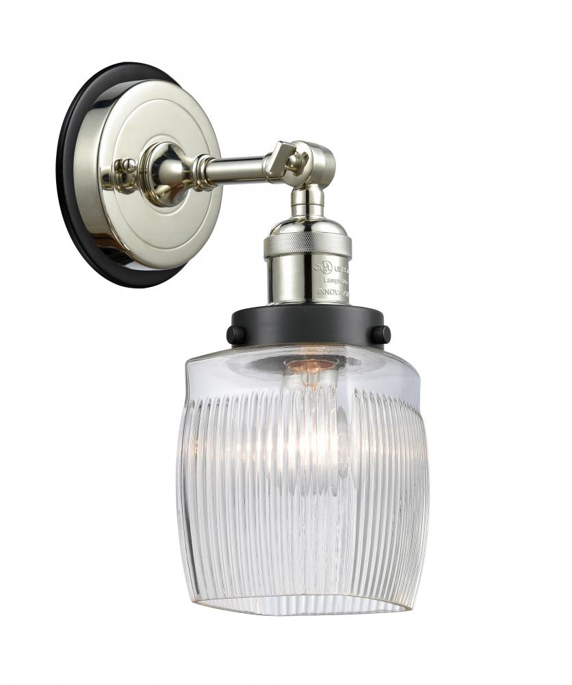 Colton - 1 Light - 6 inch - Polished Nickel - Sconce