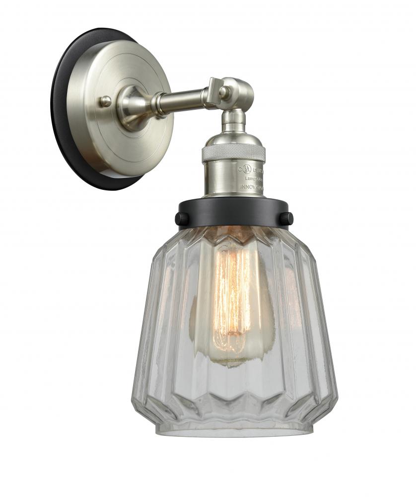 Chatham - 1 Light - 7 inch - Brushed Brass - Sconce