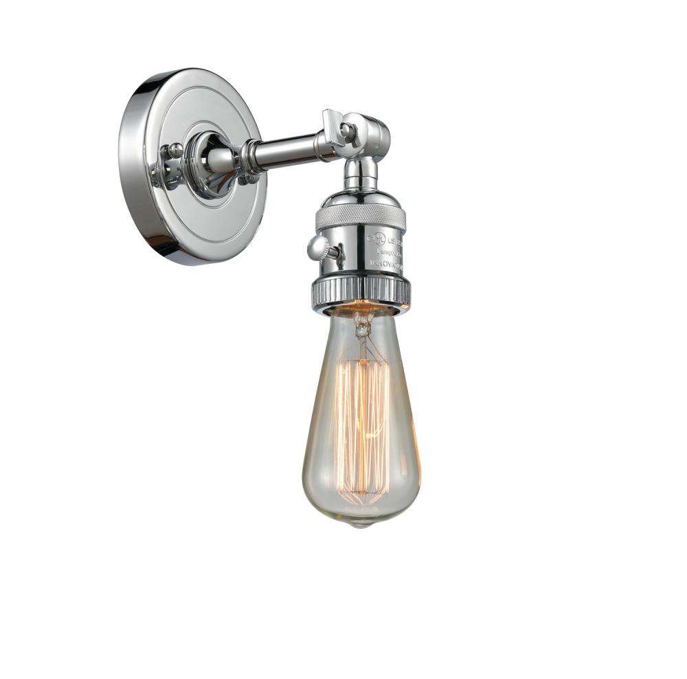 Bare Bulb - 1 Light - 5 inch - Polished Chrome - Sconce