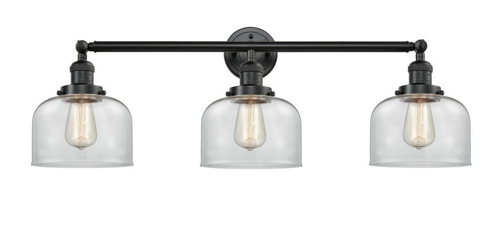 Bell - 3 Light - 32 inch - Oil Rubbed Bronze - Bath Vanity Light