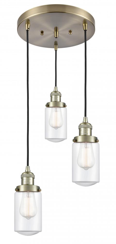 Dover 3 Light Multi-Pendant