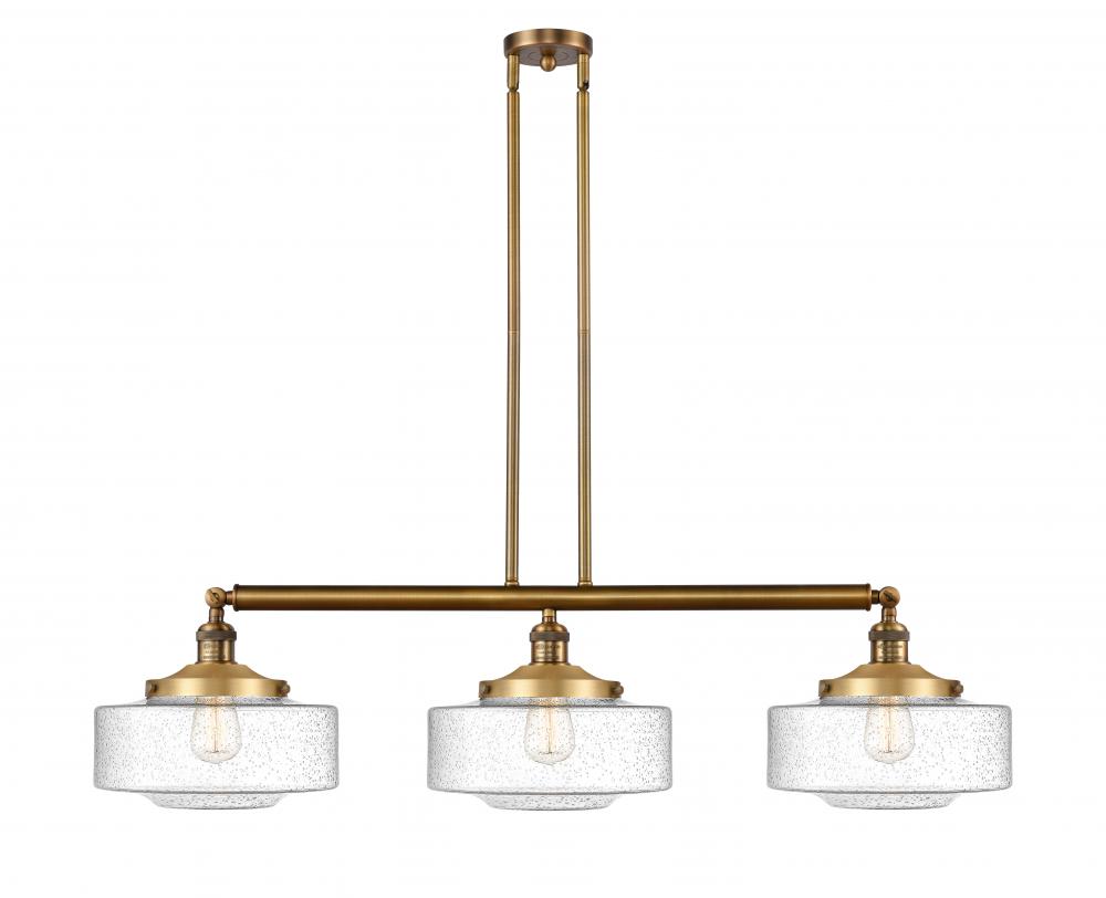 Bridgeton - 3 Light - 44 inch - Brushed Brass - Stem Hung - Island Light