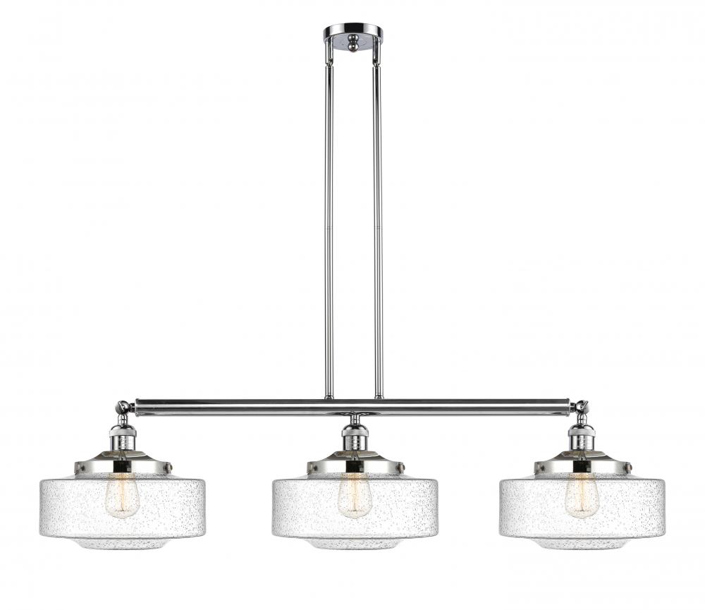 Bridgeton - 3 Light - 44 inch - Polished Chrome - Stem Hung - Island Light