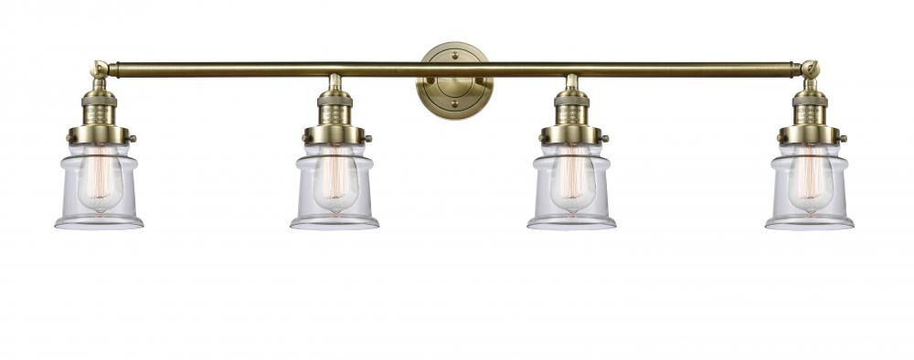 Small Canton 4 Light Bath Vanity Light