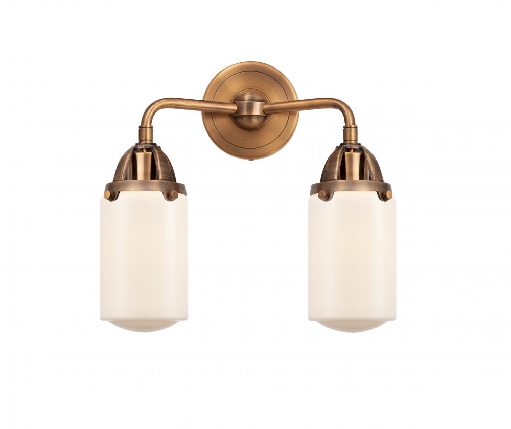 Dover - 2 Light - 13 inch - Polished Chrome - Bath Vanity Light