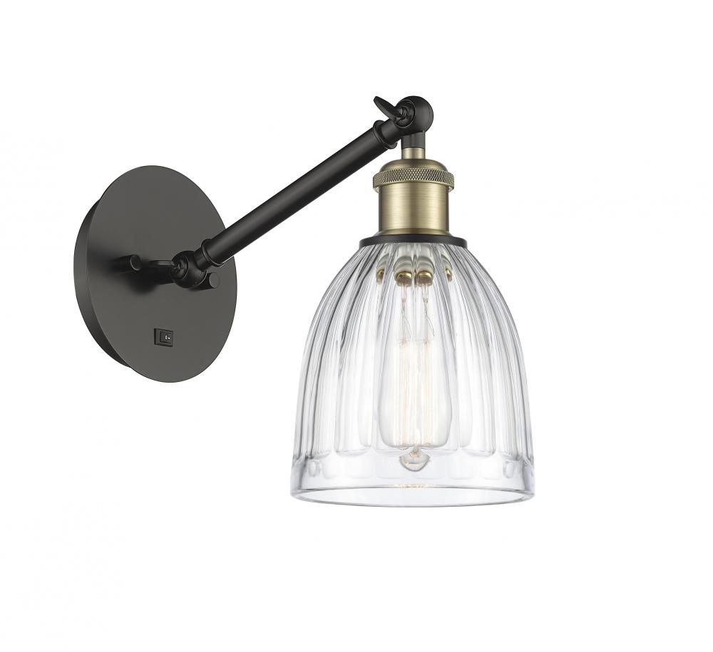 Brookfield - 1 Light - 6 inch - Black Antique Brass - Sconce