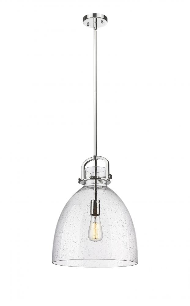 Newton Bell - 1 Light - 14 inch - Polished Nickel - Pendant