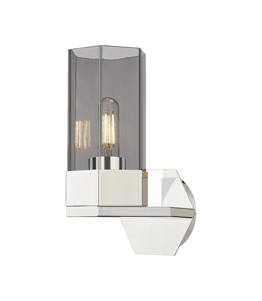 Claverack - 1 Light - 6 inch - Polished Nickel - Sconce